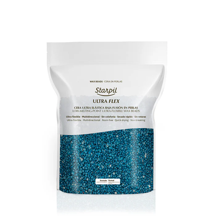Starpil Ultraflex Wax Pearls Blue - 1 kg
