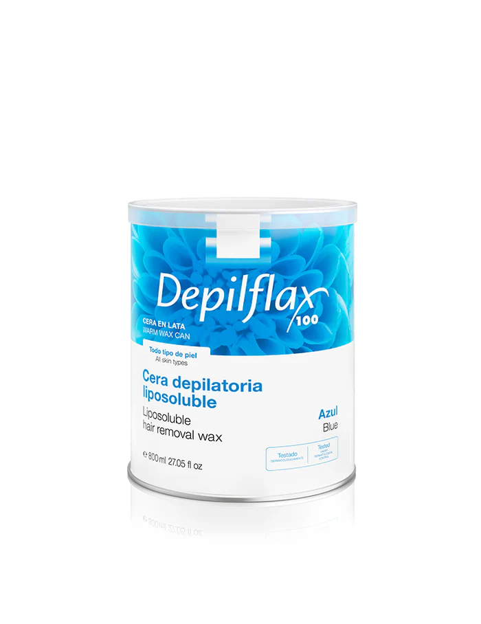 Depilflax Crystalline Wax Can D100 Blue - 800 ml