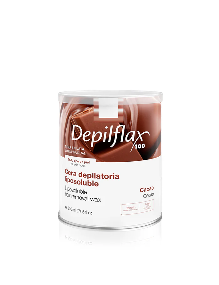 Depilflax Creamy Wax Can D100 Cacao 800 ml