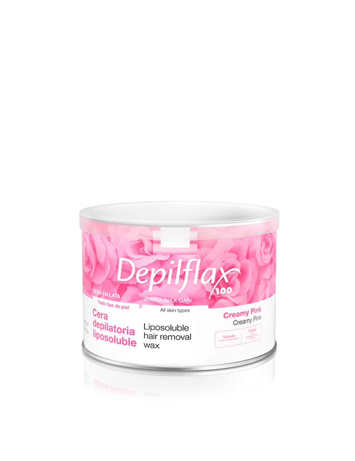 Depilflax Creamy Wax Can D100 Pink - 400 ml