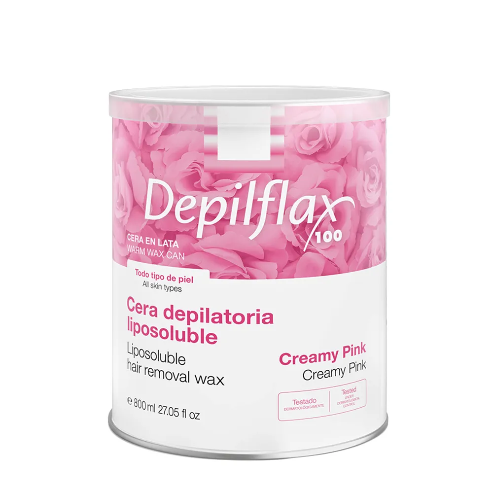 Depilflax Creamy Wax Can D100 Pink - 800 ml