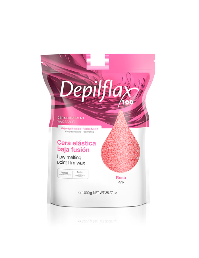 Depilflax Elastic Film Wax Pearls Pink - 1 kg
