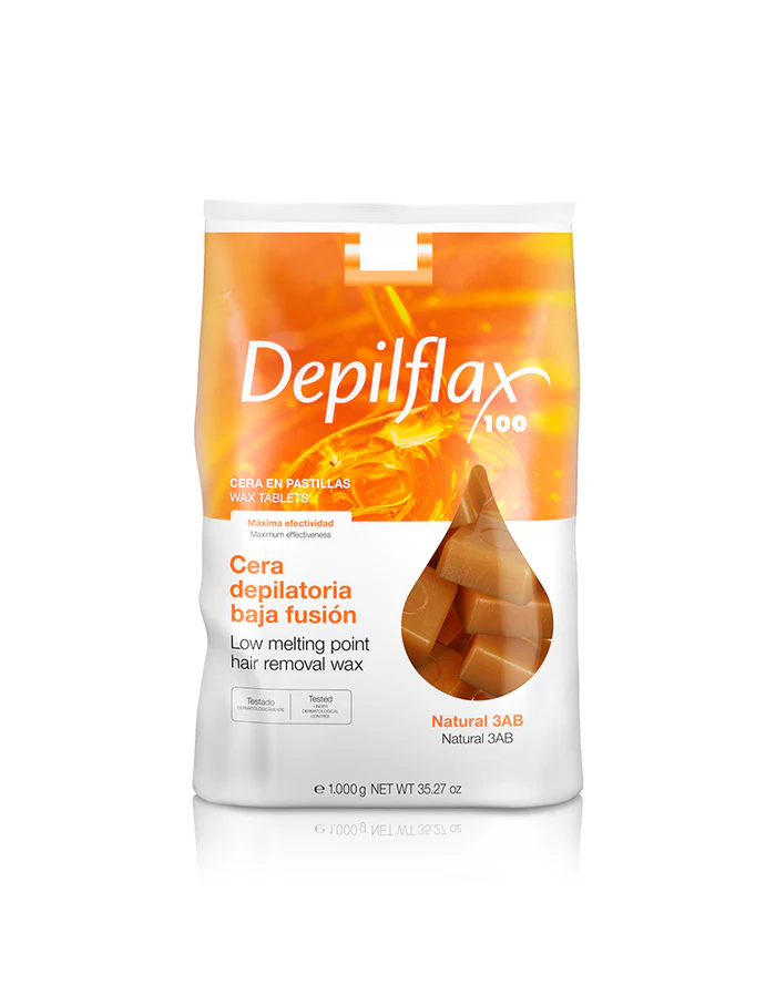 Depilflax Crystalline Wax Tablets 3AB Natural - 1 kg