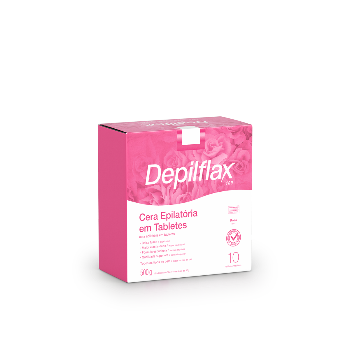 Depilflax Creamy Wax Tablets 4AB Pink - 500 g