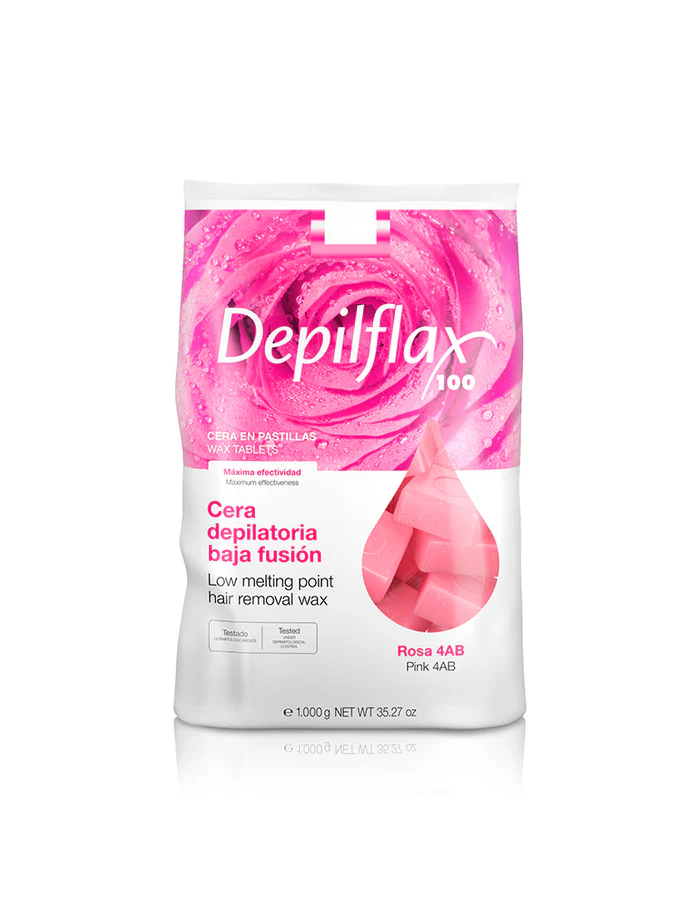 Depilflax Creamy Wax Tablets 4AB Pink - 1 kg