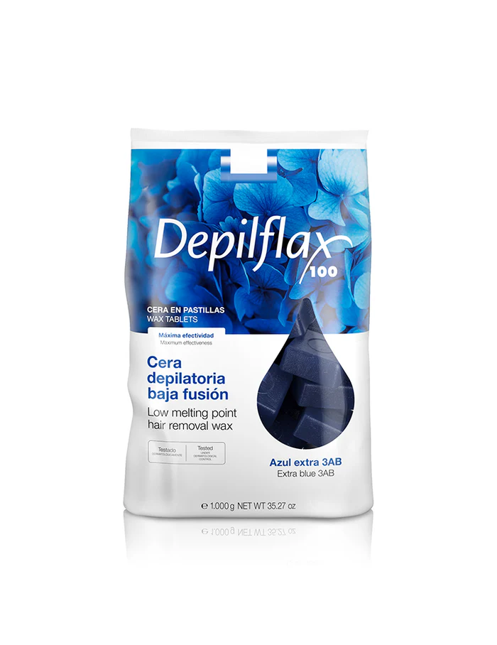Depilflax Crystalline Wax Tablets 3AB Blue - 1 kg