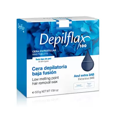 Depilflax Crystalline Wax Tablets 3AB Blue - 500 g