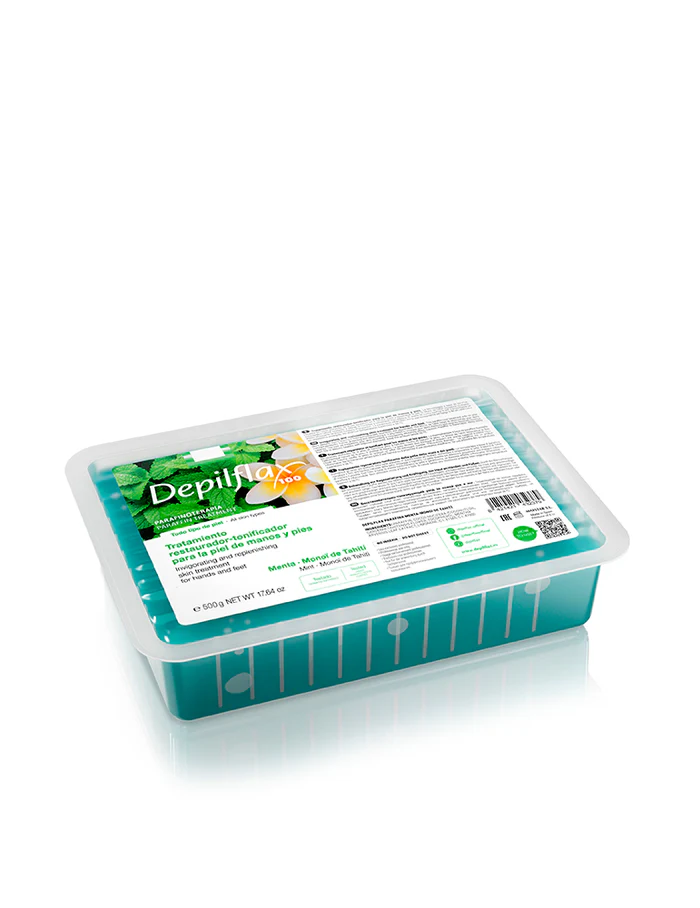 Depilflax Paraffin Treatment Monoi de Tahiti Mint - 24x500 g
