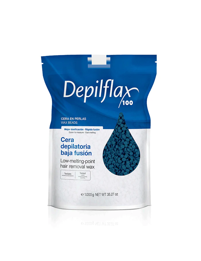 Depilflax Crystalline Wax Pearls 2AB Blue - 1 kg