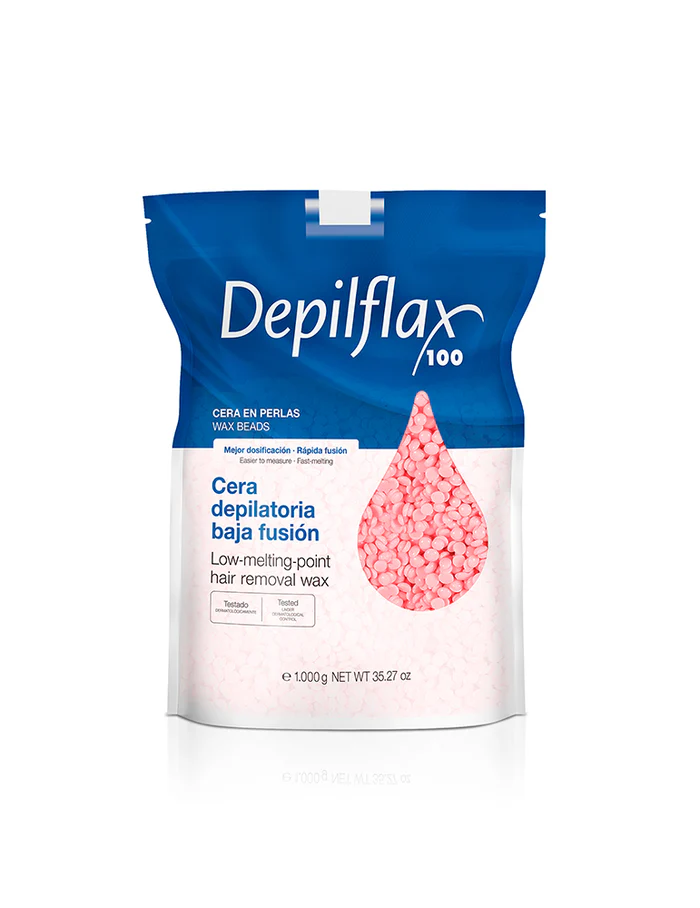 Depilflax Creamy Wax Pearls 4AB Pink - 1kg