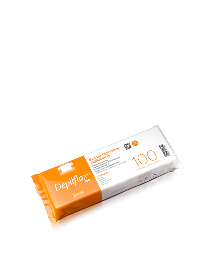 Depilflax Hair Removal Strips Basic – 100 stk