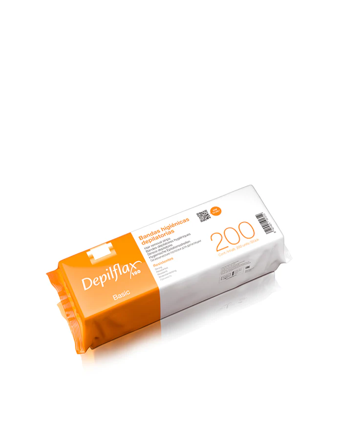 Depilflax Hair Removal Strips Basic – 200 stk