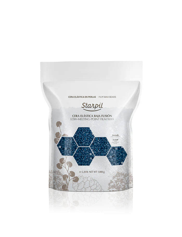 Starpil Elastic Film Wax Pearls Blue - 1 kg