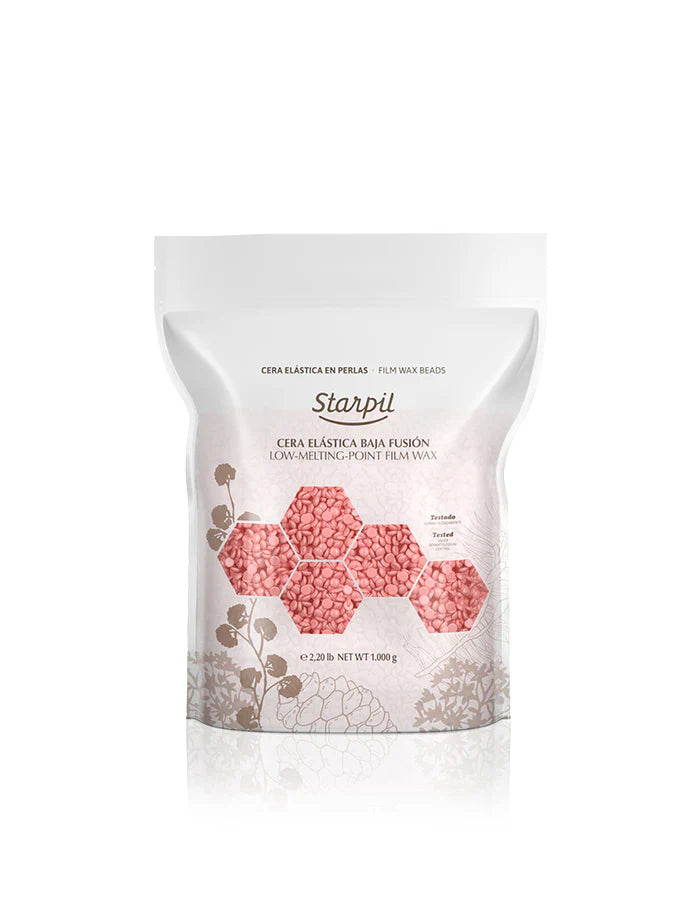 Starpil Elastic Film Wax Pearls Pink - 1 kg