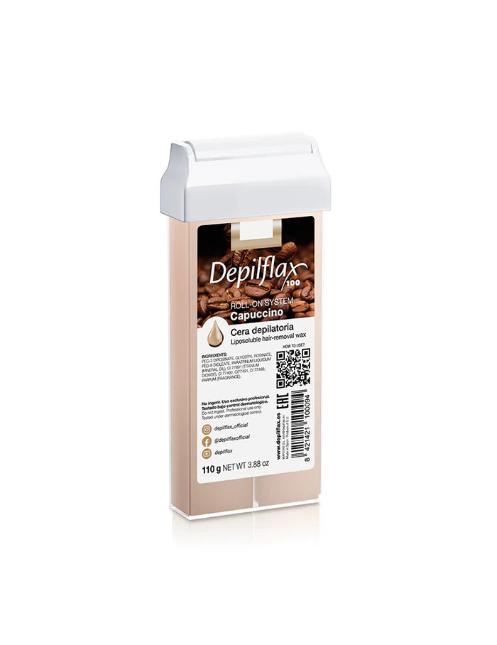Depilflax Ultra Creamy  Roll-On Cappuccino - 20x110 g