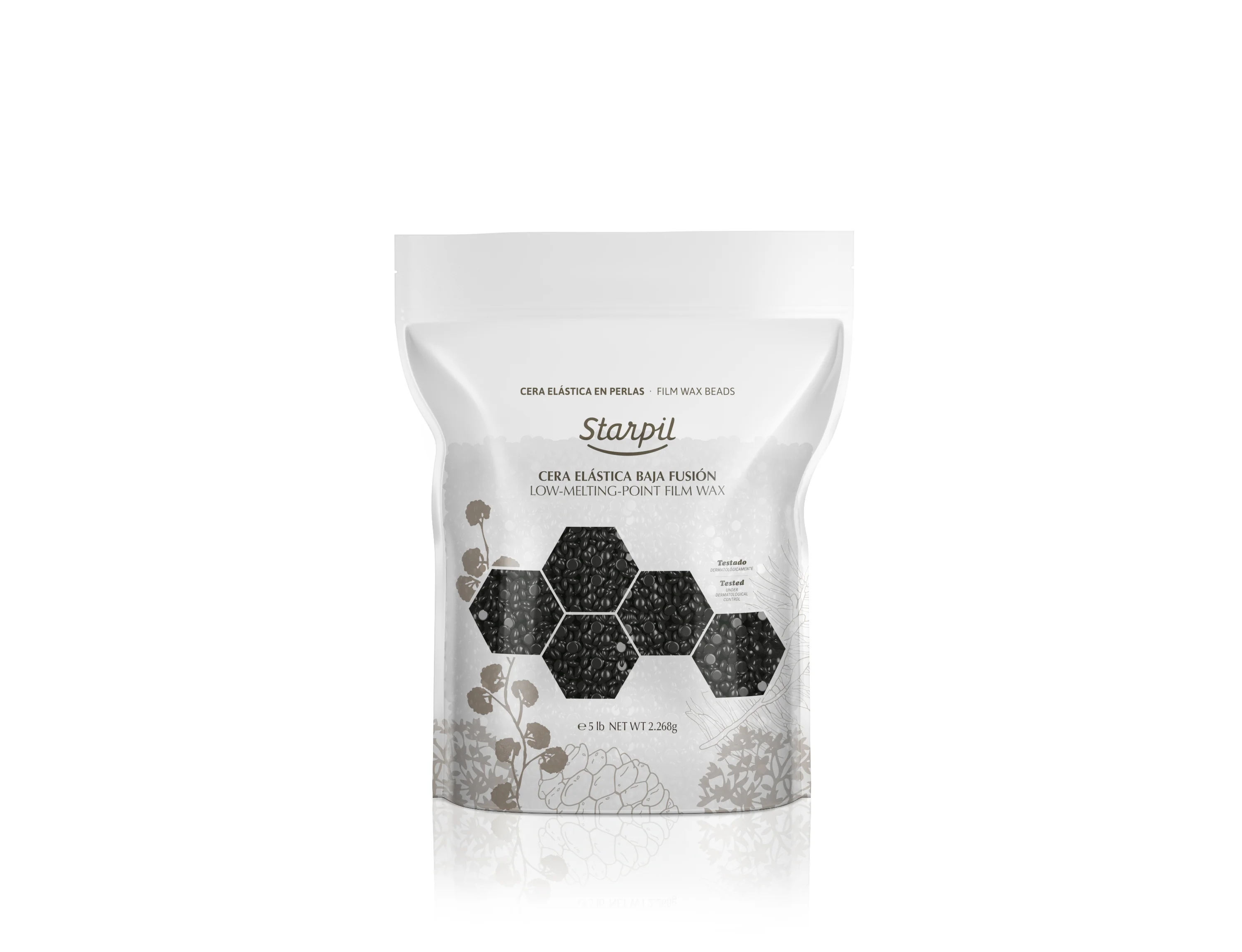 Starpil Elastic Film Wax Pearls Black - 2,2 Kg