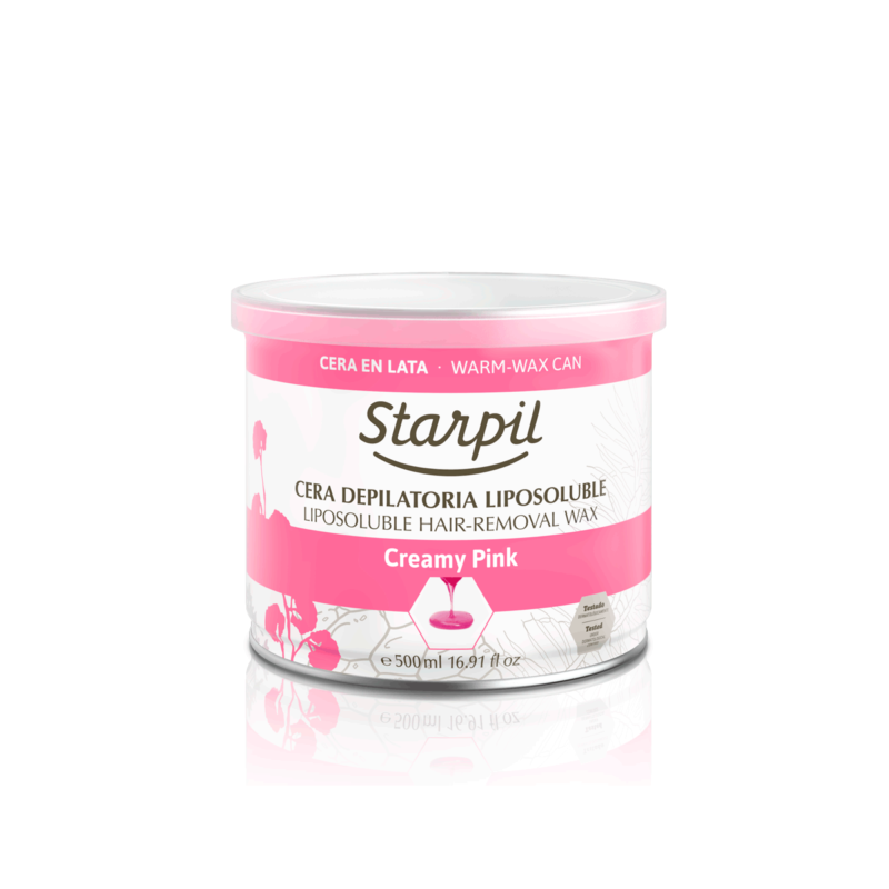 Starpil Wax Can Creamy Pink - 500 ml