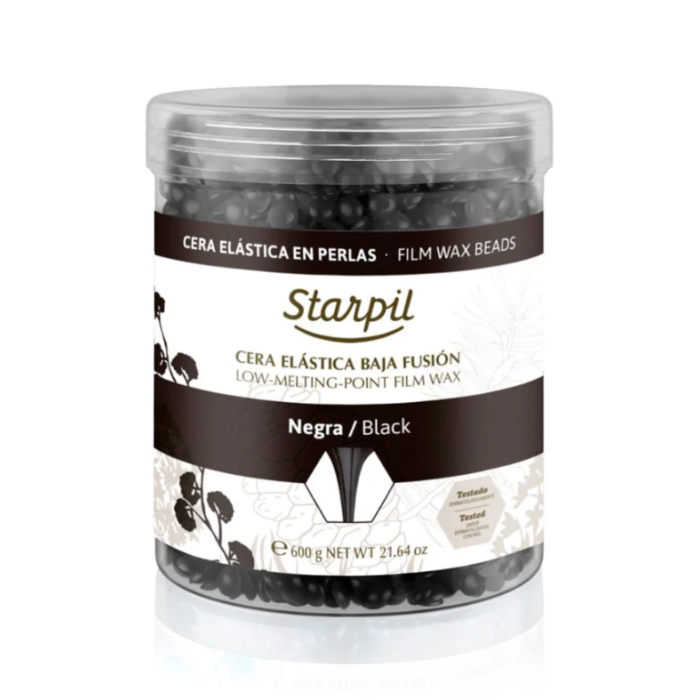 Starpil Elastic Film Wax Pearls Black - 600 g