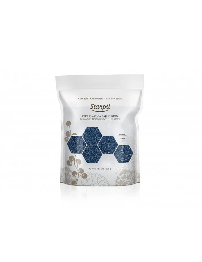 Starpil Elastic Film Wax Pearls Blue - 4,5 Kg