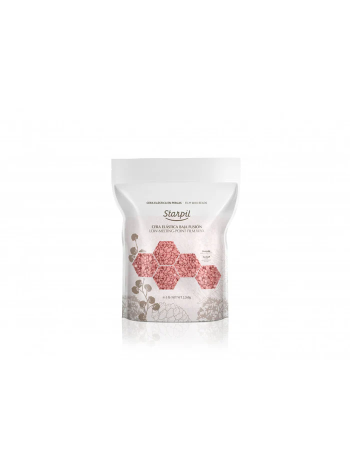 Starpil Elastic Film Wax Pearls Pink - 2,2 Kg