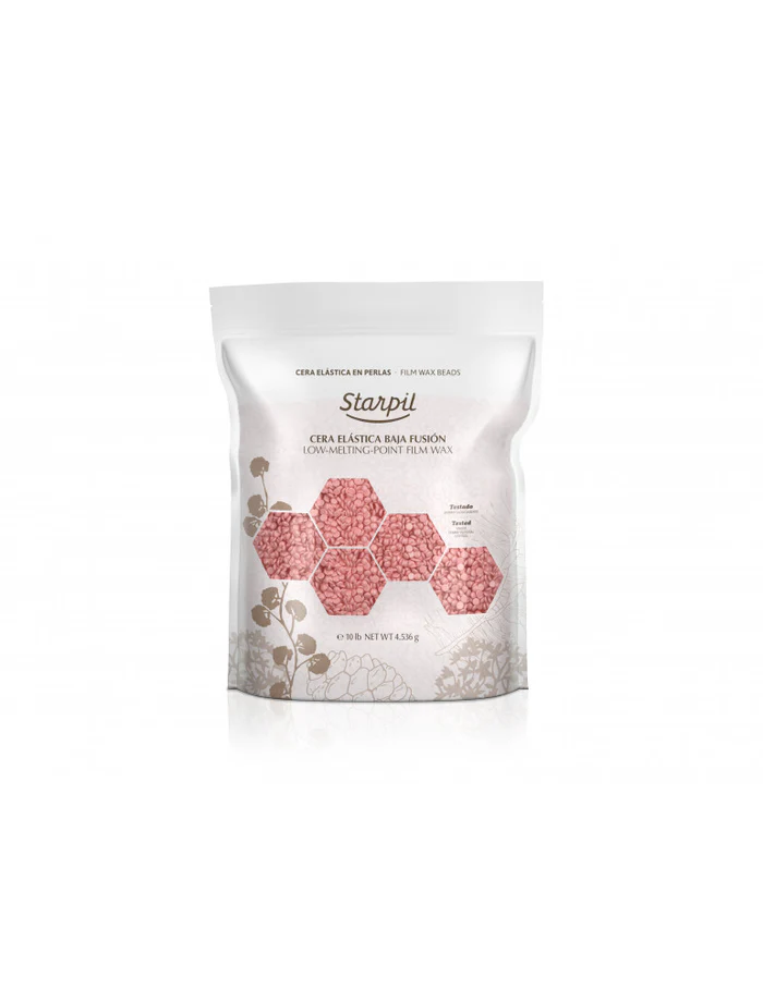 Starpil Elastic Film Wax Pearls Pink - 4,5 Kg
